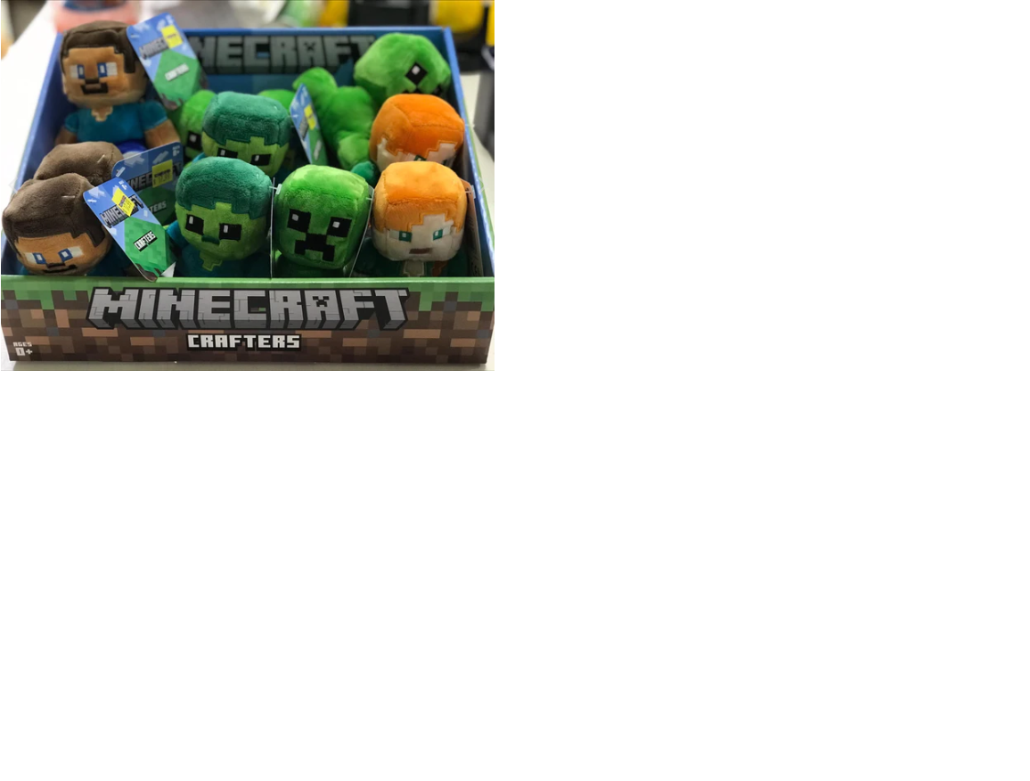 MINECRAFT 4.5IN ENDERMAN  MINI PLUSH - Toyworld Frankston