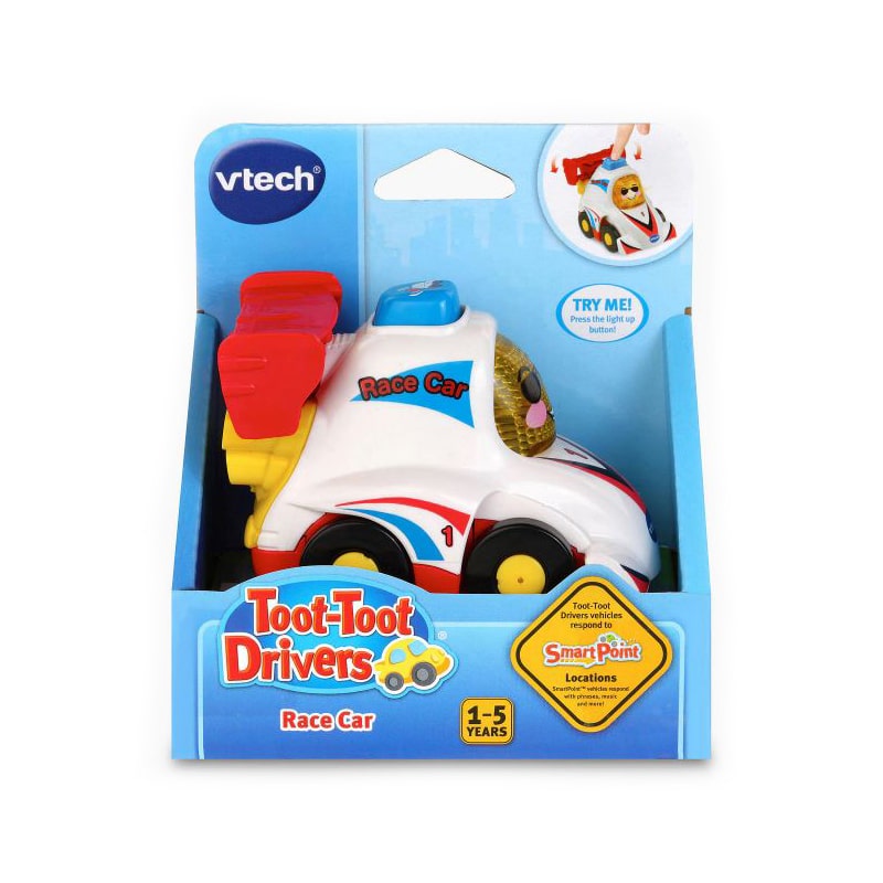 VTECH TOOT TOOT DRIVERS VEHICLE ASSORTMENT - RACE CAR - Toyworld Frankston