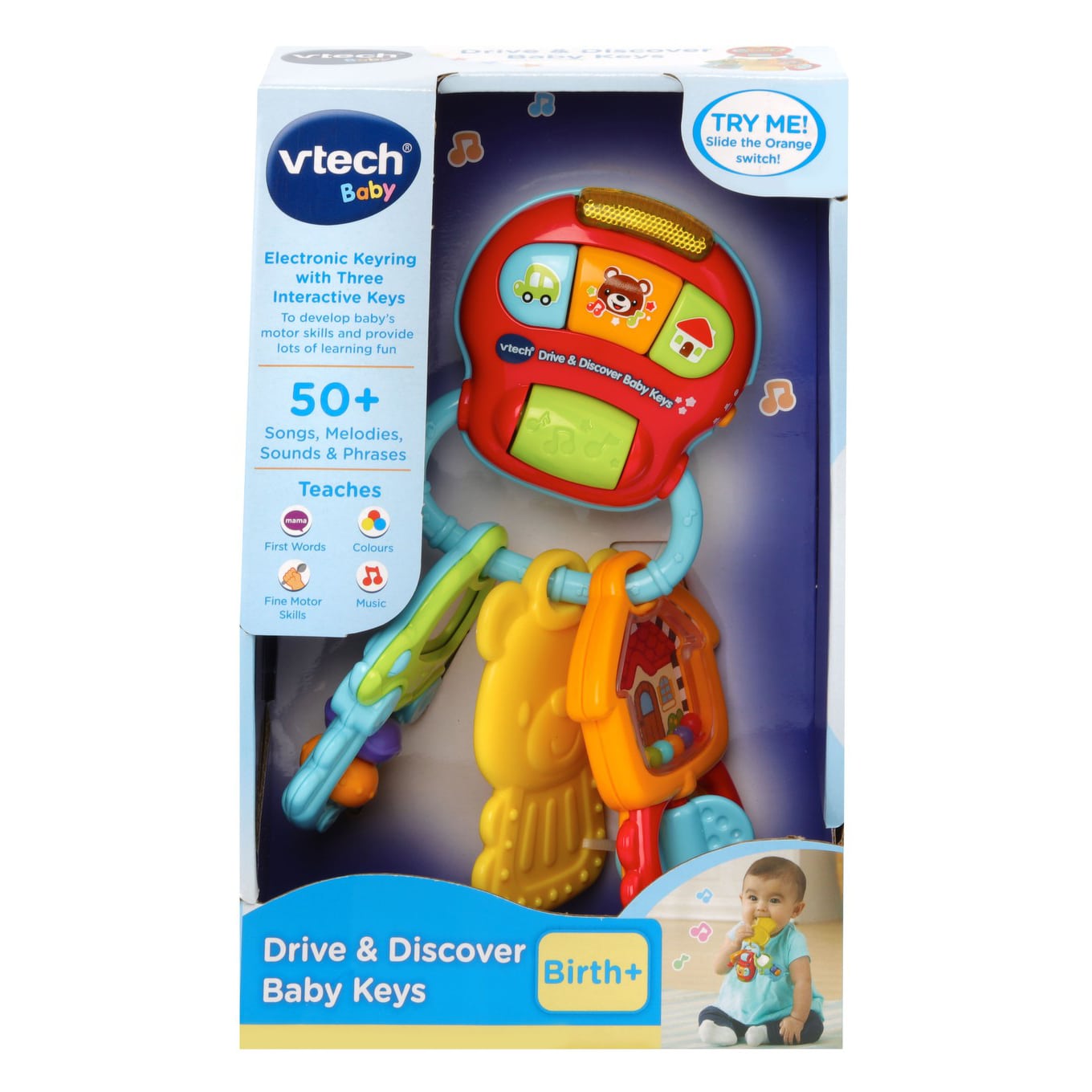 DRIVE & DISCOVER BABY KEYS - Toyworld Frankston