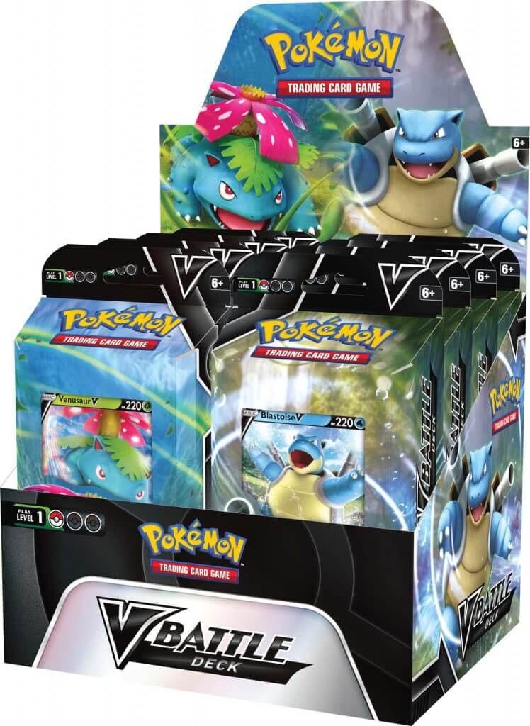 POKEMON TCG : VENUSAUR V & BLASTOISE V BATTLE DECK - Toyworld Frankston