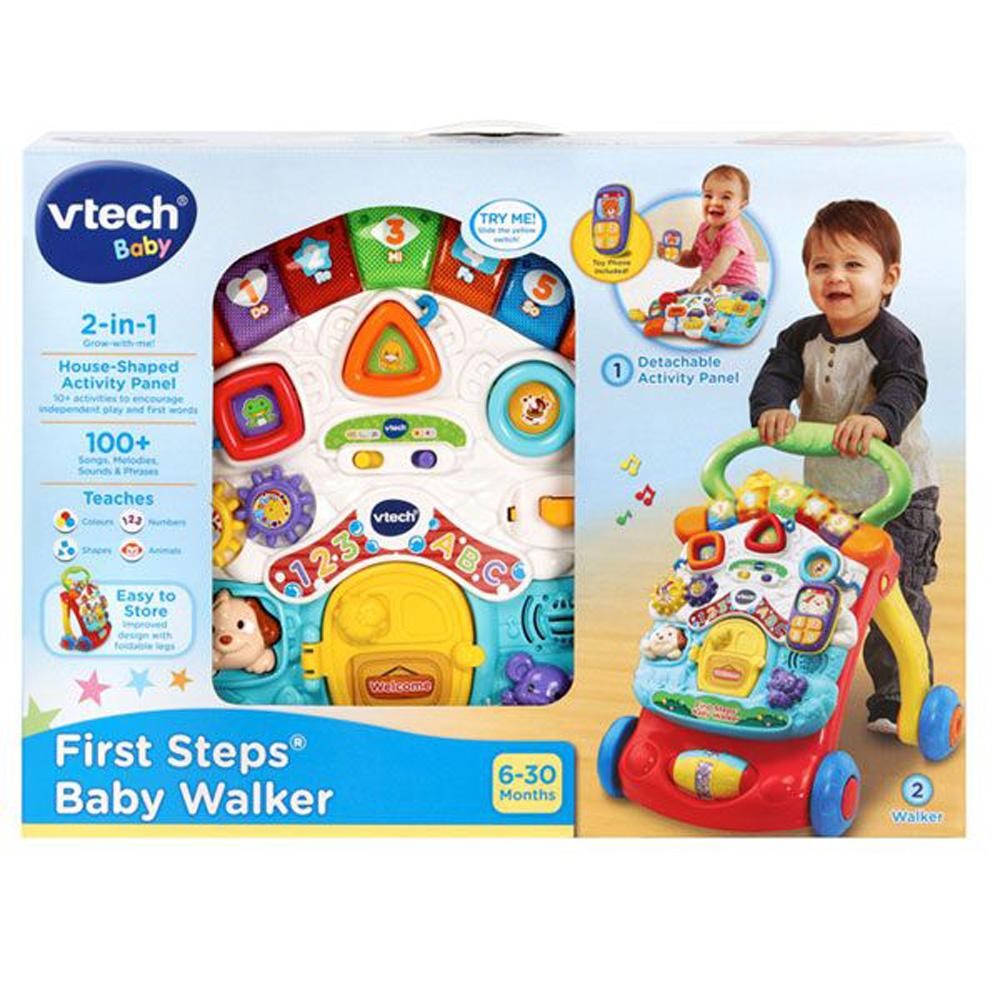 VTECH FIRST STEPS BABY WALKER - Toyworld Frankston