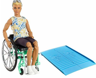 BARBIE KEN IN WHEELCHAIR DOLL AND ACCESSORIES - Toyworld Frankston