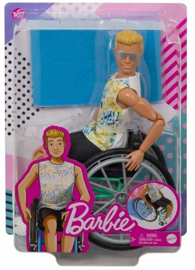 BARBIE KEN IN WHEELCHAIR DOLL AND ACCESSORIES - Toyworld Frankston