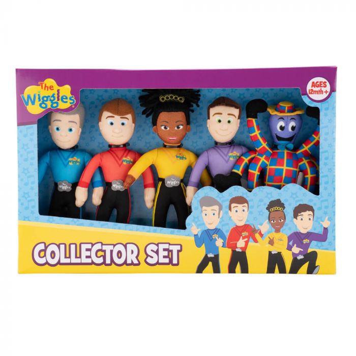 THE WIGGLES: 5PC MINI PLUSH COLLECTOR SET - Toyworld Frankston