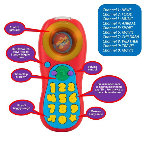 THE WIGGLES MY FIRST REMOTE CONTROL