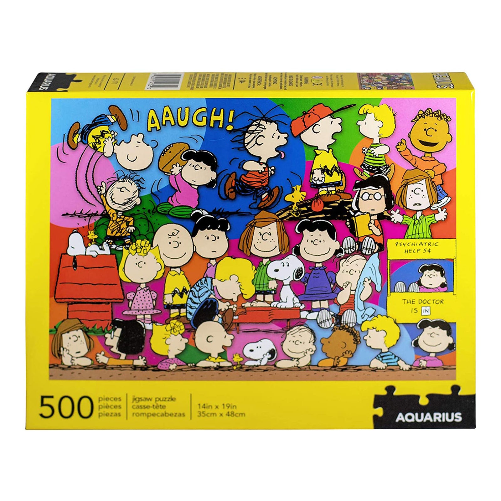 PEANUTS CAST 500 PC PUZZLE - Toyworld Frankston