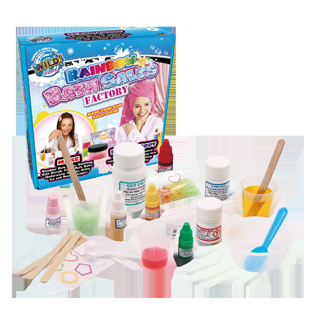 RAINBOW BATH SALTS FACTORY - Toyworld Frankston