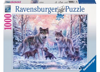 RBURG ARCTIC WOLF PUZZLE 1000PC | Toyworld Frankston | Toyworld Frankston