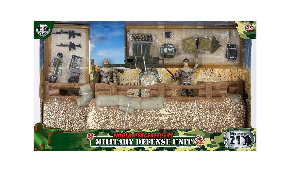 WORLD PEACEKEEPERS MILITARY DEFENSE UNIT - Toyworld Frankston