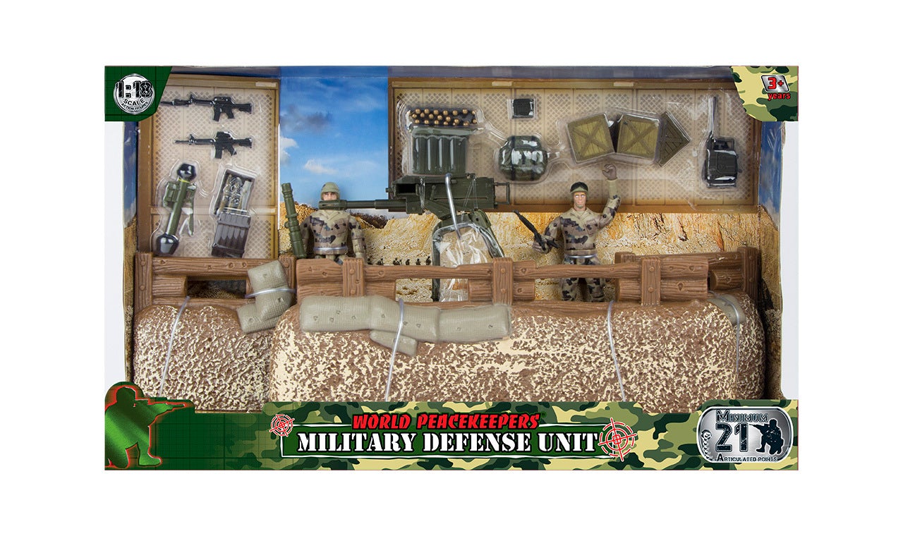 WORLD PEACEKEEPERS MILITARY DEFENSE UNIT - Toyworld Frankston