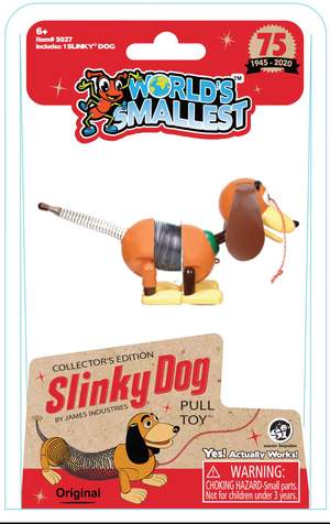 WORLDS SMALLEST SLINKY DOG - Toyworld Frankston