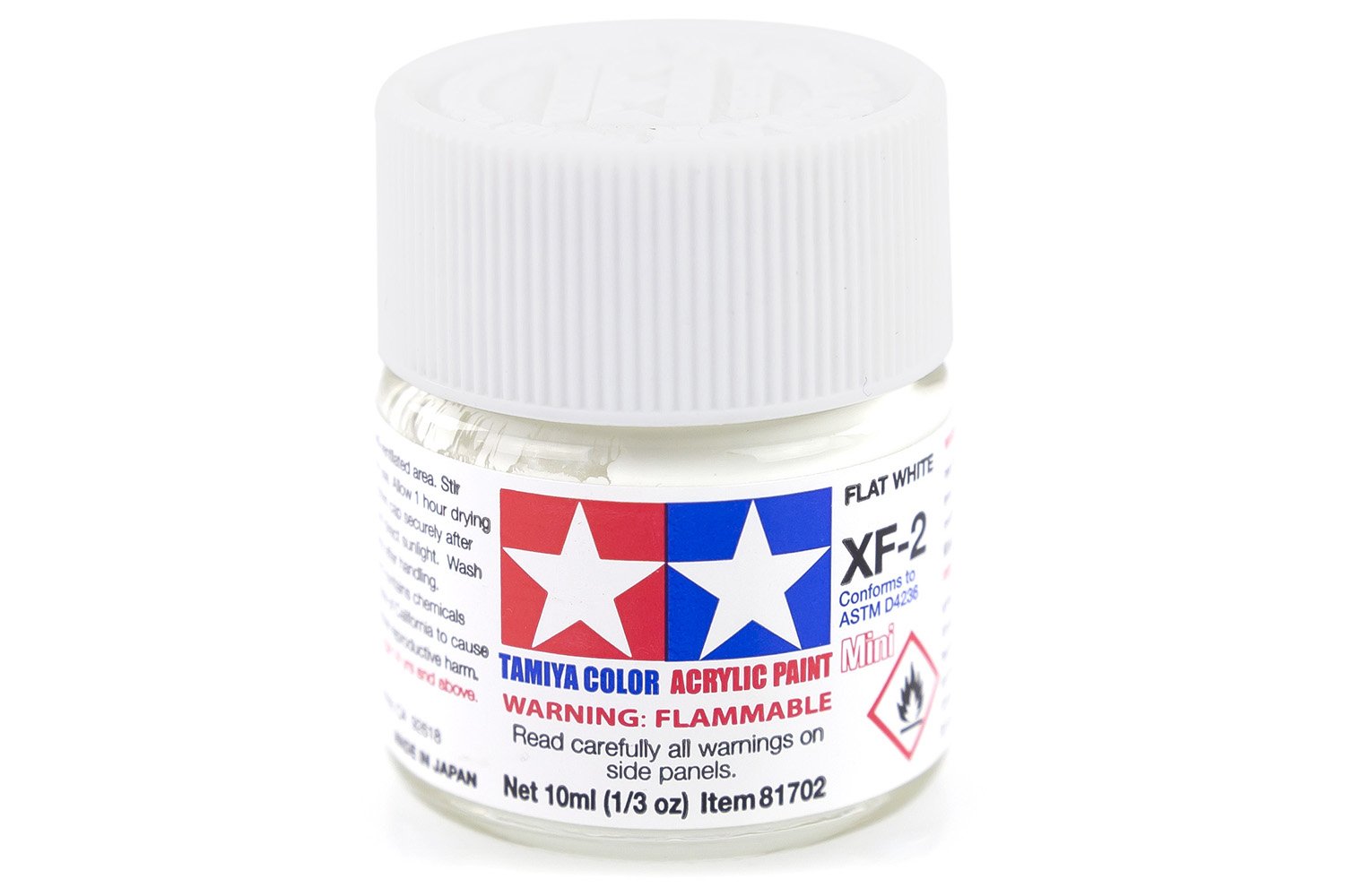 TAMIYA XF-2 FLAT WHITE - Toyworld Frankston