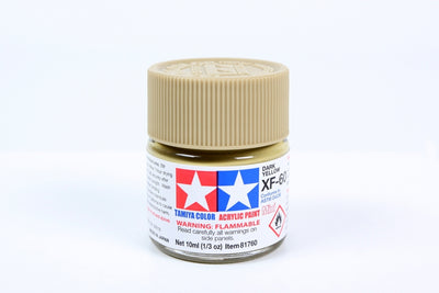 TAMIYA XF-60 DARK YELLOW - Toyworld Frankston