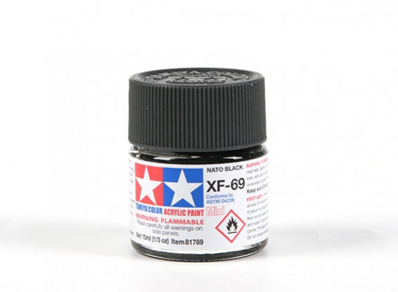 TAMIYA XF-69 NATO BLACK - Toyworld Frankston