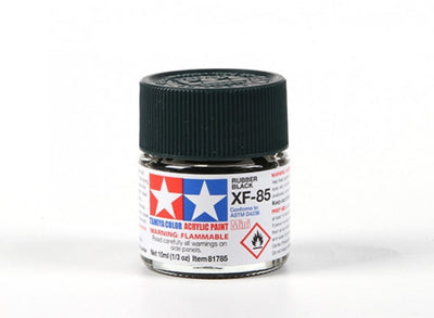 TAMIYA XF-85 RUBBER BLACK - Toyworld Frankston