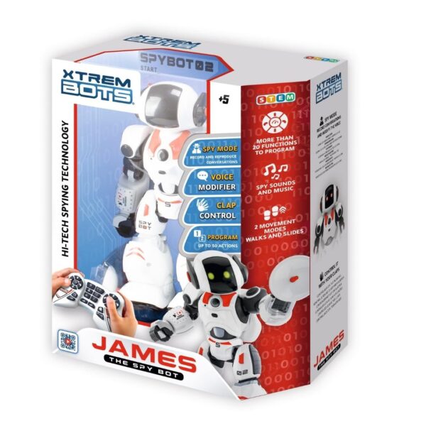 XTREM BOTS - JAMES THE SPY - Toyworld Frankston