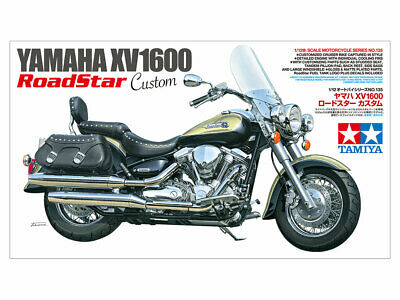 TAMIYA 1:24 YAMAHA XV 1600 ROADSTAR CUSTOM MODEL KIT - Toyworld Frankston