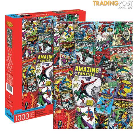 MARVEL SPIDERMAN COLLAGE 1000 PC PUZZLE - Toyworld Frankston
