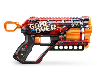 ZURU XSHOT SKINS - GRIEFER  GAME OVER - Toyworld Frankston