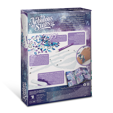 NEBULOUS STARS FLOATING CRYSTAL JEWELLERY - Toyworld Frankston