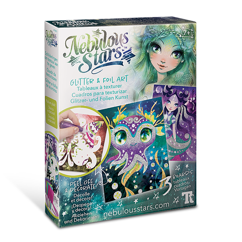 NEBULOUS STARS - GLITTER & FOIL ART - Toyworld Frankston