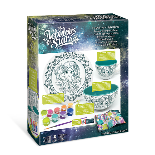 NEBULOUS STARS - PORCELAIN PAINTING - Toyworld Frankston