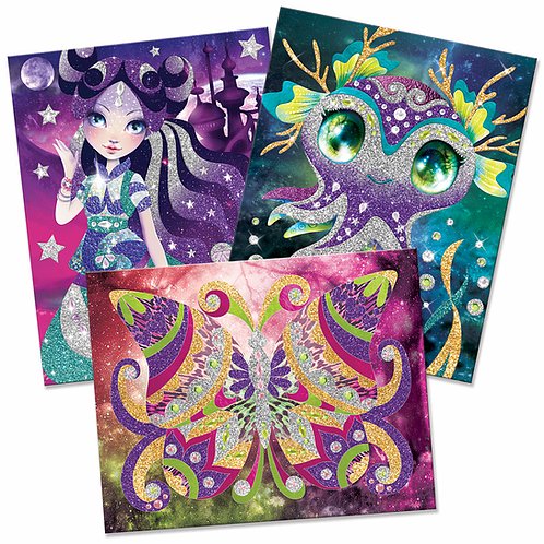 NEBULOUS STARS - GLITTER & FOIL ART - Toyworld Frankston