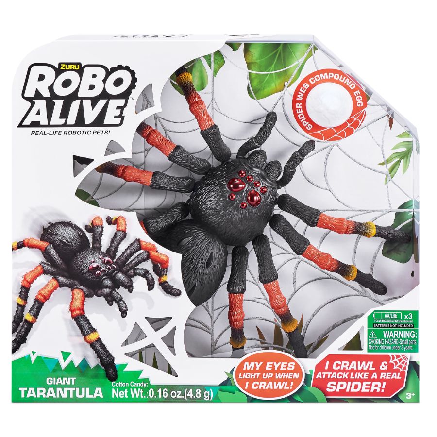 ROBO ALIVE GIANT TARANTULA - Toyworld Frankston