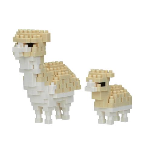 NANOBLOCK ALPACA AND BABY | Toyworld Frankston | Toyworld Frankston