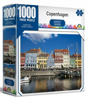 CROWN ASPECT SERIES ASSORTMENT 1000PC PUZZLE - Toyworld Frankston