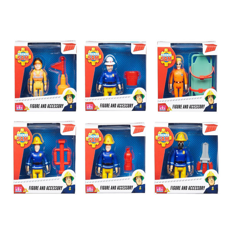 FIREMAN SAM FIGURES & ACCESSORIES IN TRAY - Toyworld Frankston