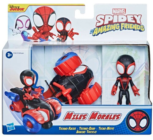 SPIDEY AMAZING FRIENDS HERO FIGURE SET - MILES MORALES - Toyworld Frankston