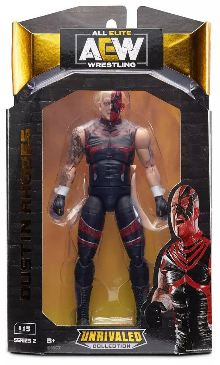 ALL ELITE WRESTLING 1 FIGURE PACK UNRIVALED  DUSTIN RHODES