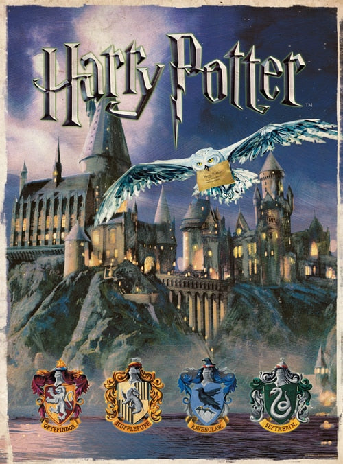 HARRY POTTER HOGWARTS 1000PC  PUZZLE - Toyworld Frankston
