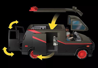 PLAYMOBIL A-TEAM VAN - 70750 - Toyworld Frankston