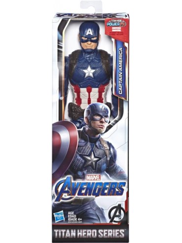 AVN 12IN TITAN HERO SERIES MOVIE A CAPTAIN AMERICA - Toyworld Frankston