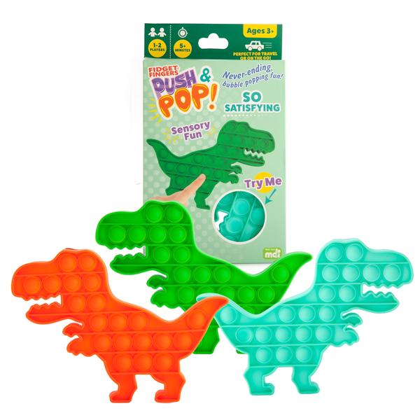 PUSH & POP DINO - Toyworld Frankston