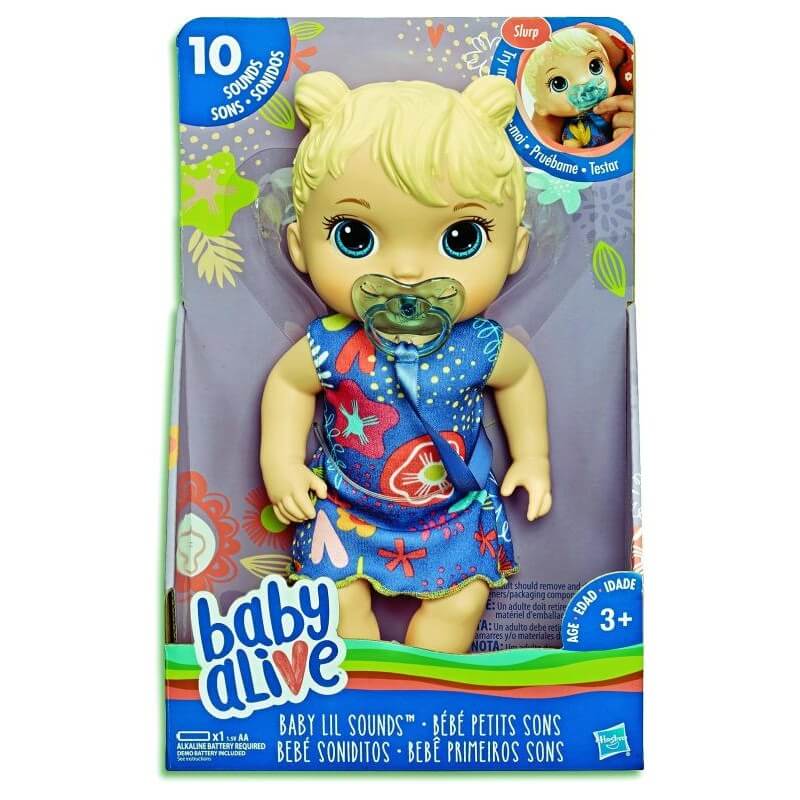 BABY ALIVE SWEET SOUND BABY - BLONDE | BABY ALIVE | Toyworld Frankston