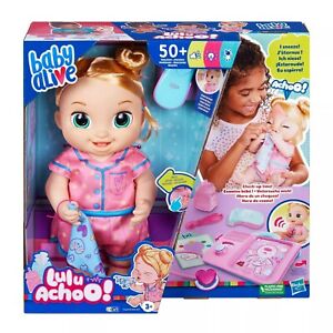 BABY ALIVE LULU ACHOO BLONDE - Toyworld Frankston
