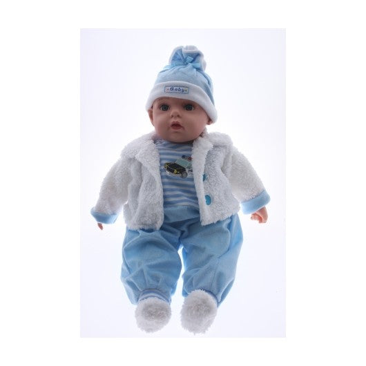 BABY DOLL LUCAS BLUE - Toyworld Frankston