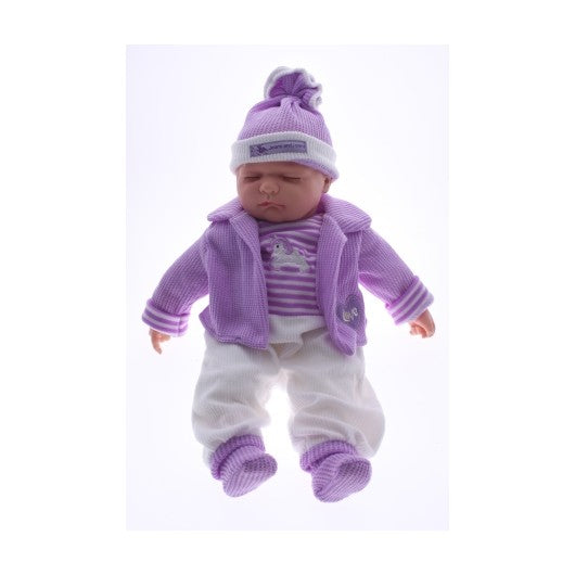 COTTON CANDY BABY DOLL PEYTON PURPLE - Toyworld Frankston
