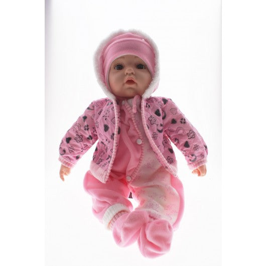 BABY DOLL PINK ANNA WITH COAT - Toyworld Frankston
