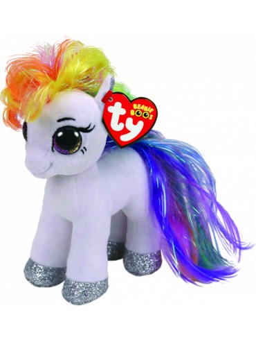 BEANIE BOO REG STARR WHITE PONY | TY BEANIES | Toyworld Frankston