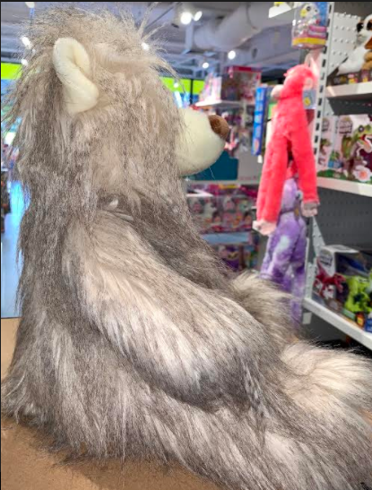 19IN HIGH PILE BEAR - Toyworld Frankston