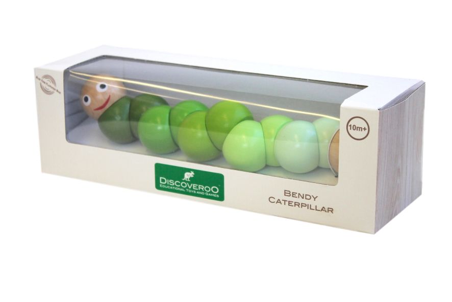 DISCOVEROO BENDY CATERPILLAR - Toyworld Frankston