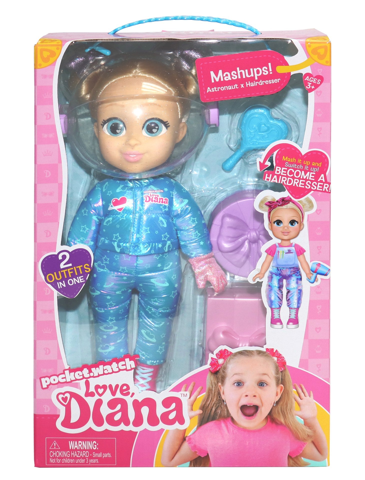 LOVE DIANA 13 INCH DOLL MASHUP ASTRONAUT - Toyworld Frankston