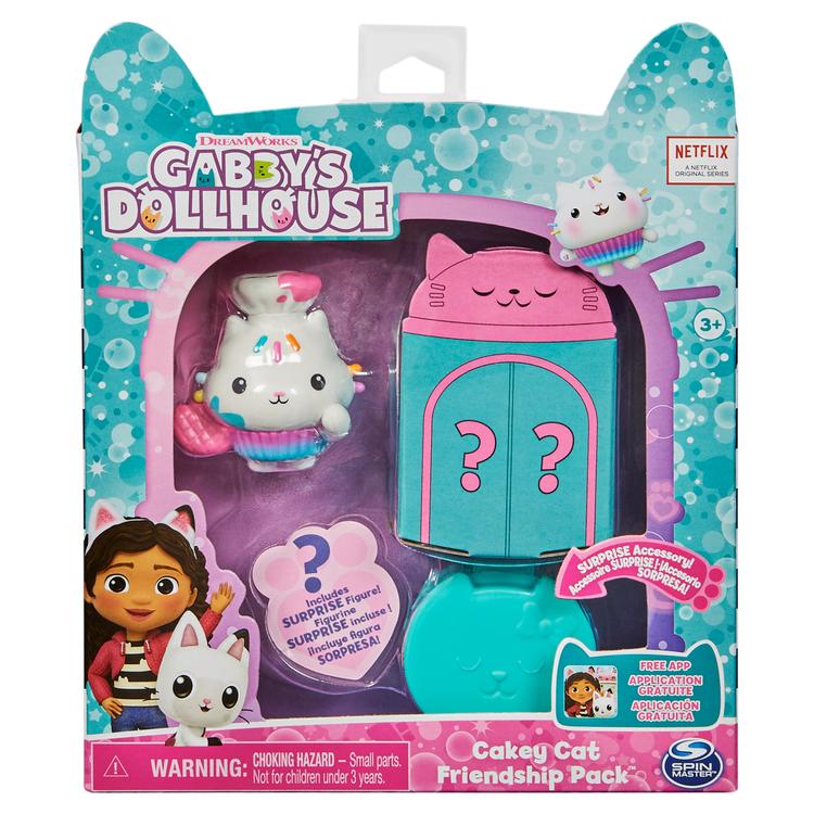 GABBYS DOLLHOUSE CAT DELIVERY PACK ASST - CAKEY CAT FRIENDSHIP PACK - Toyworld Frankston