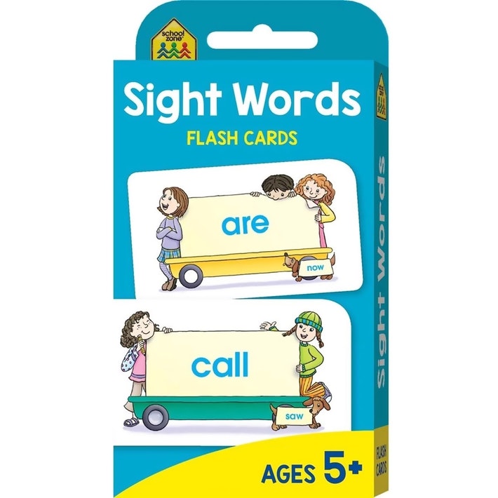 SCHOOL ZONE SIGHT WORDS FLASH CARDS - Toyworld Frankston