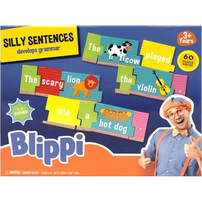 BLIPPI 50PC SILLY SENTENCES - Toyworld Frankston