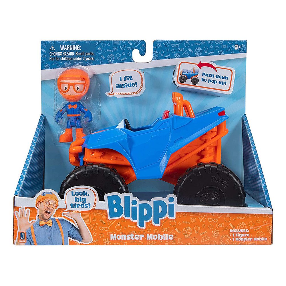 BLIPPI - FEATURE VEHICLE - MONSTER MOBILE - Toyworld Frankston